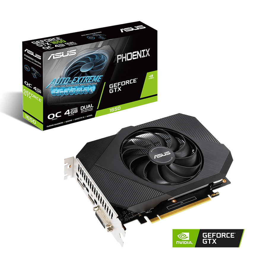 ASUS PH-GTX1650-O4GD6-P — Close-up 3