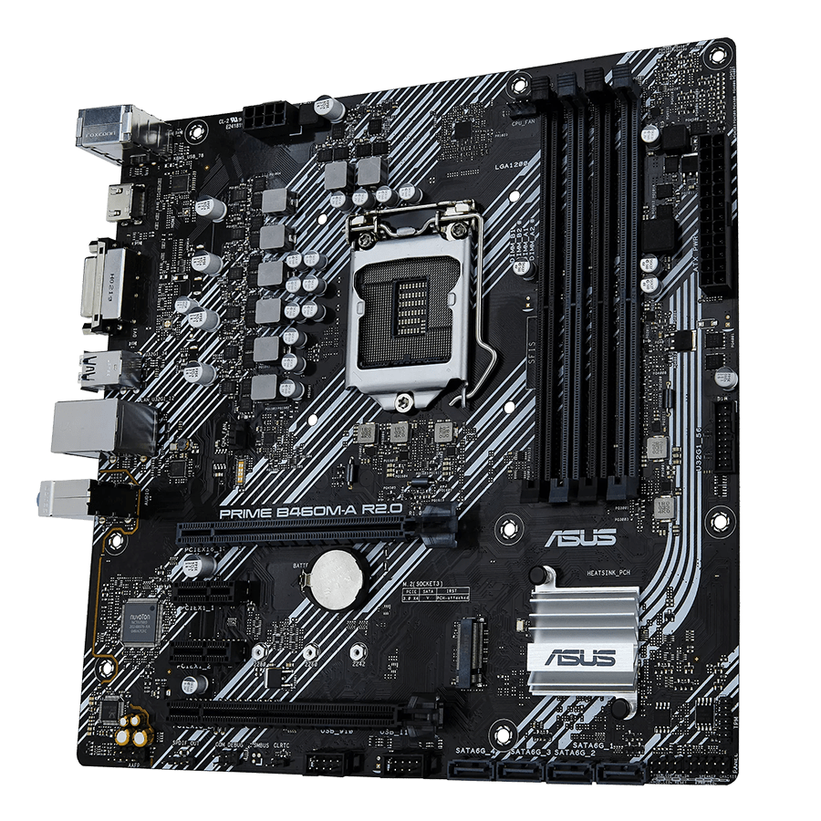 مادربرد ایسوس PRIME B460M-A R2.0 — نمای نزدیک 1
