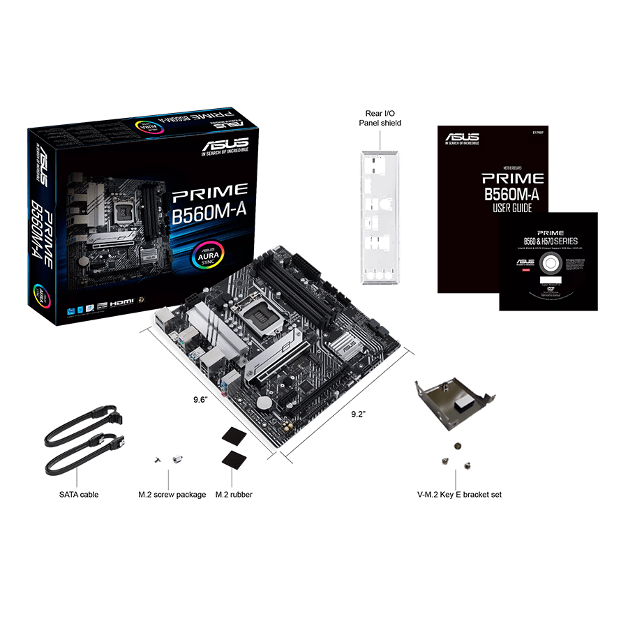 مادربرد ایسوس PRIME B560M-A — نمای نزدیک 6