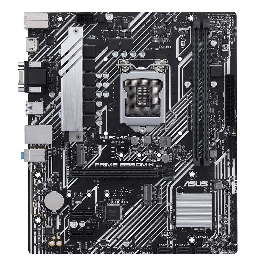 ASUS PRIME B560M-K — Main view