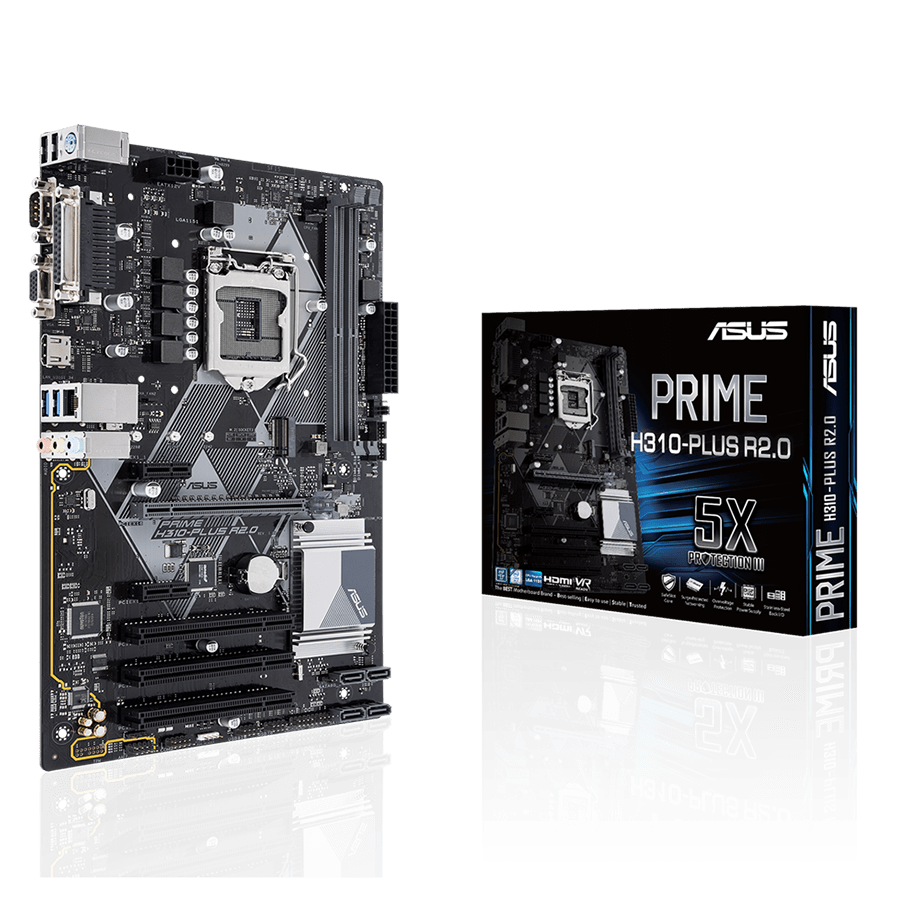 مادربرد ایسوس PRIME H310-PLUS R2.0 — نمای نزدیک 5