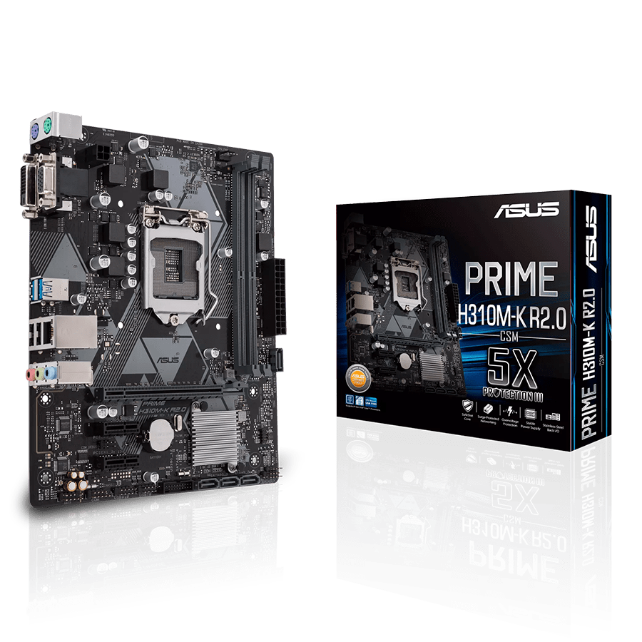 ASUS PRIME H310M-K R2.0/CSM — Close-up 5