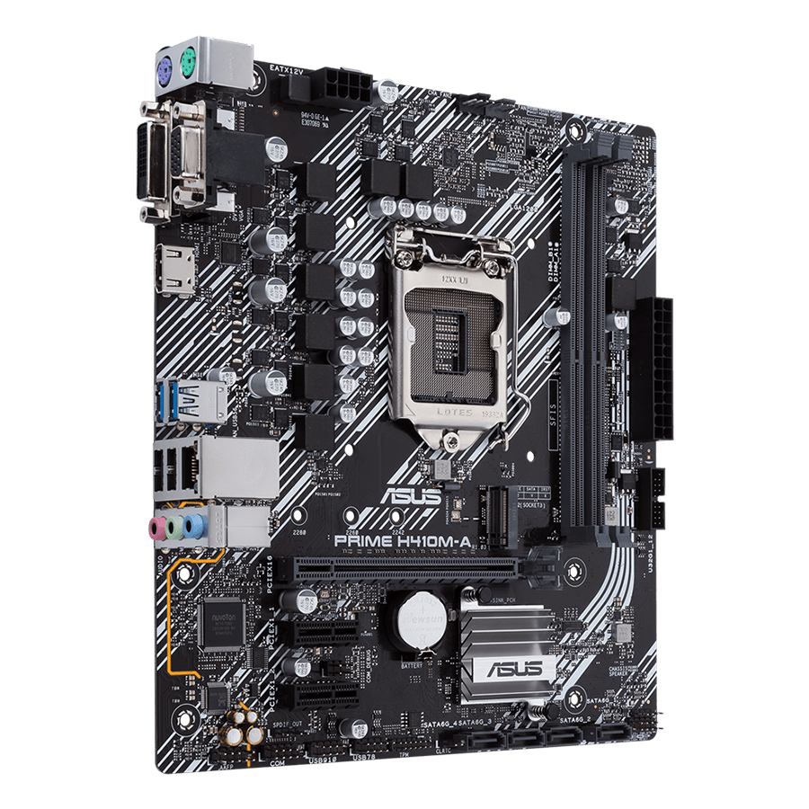 ASUS PRIME H410M-A — Close-up 1