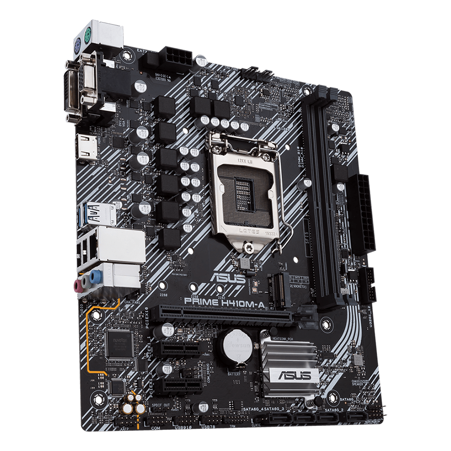 ASUS PRIME H410M-A — Close-up 2