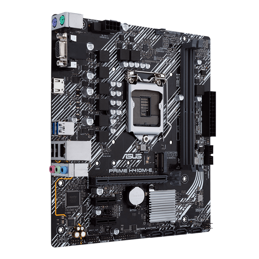 مادربرد ایسوس PRIME H410M-E — نمای نزدیک 1
