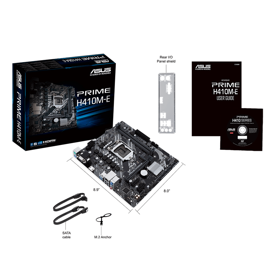 مادربرد ایسوس PRIME H410M-E — نمای نزدیک 5