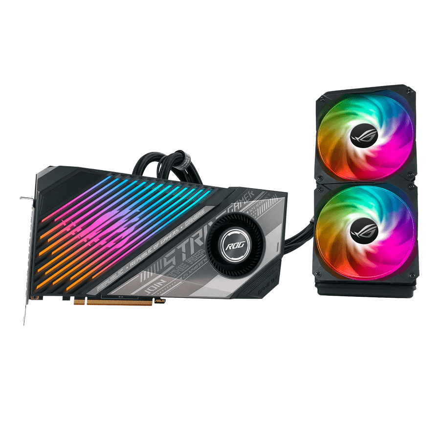 ASUS ROG-STRIX-LC-RX6900XT-T16G-GAMING — Close-up 2