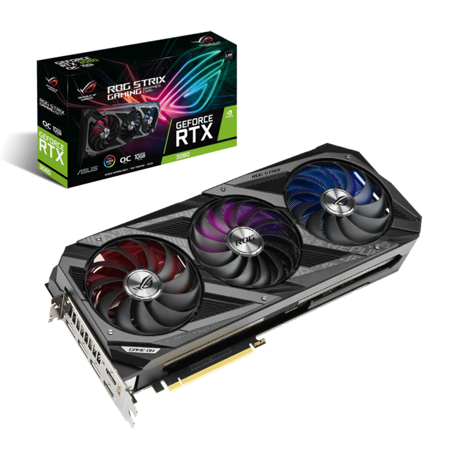 ASUS ROG-STRIX-RTX3080-O10G-V2-GAMING — Close-up 3