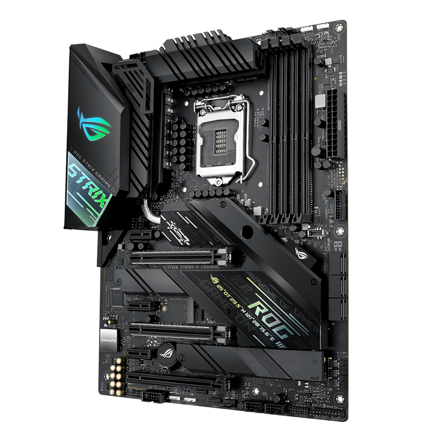 ASUS ROG STRIX Z490-F GAMING — Close-up 2