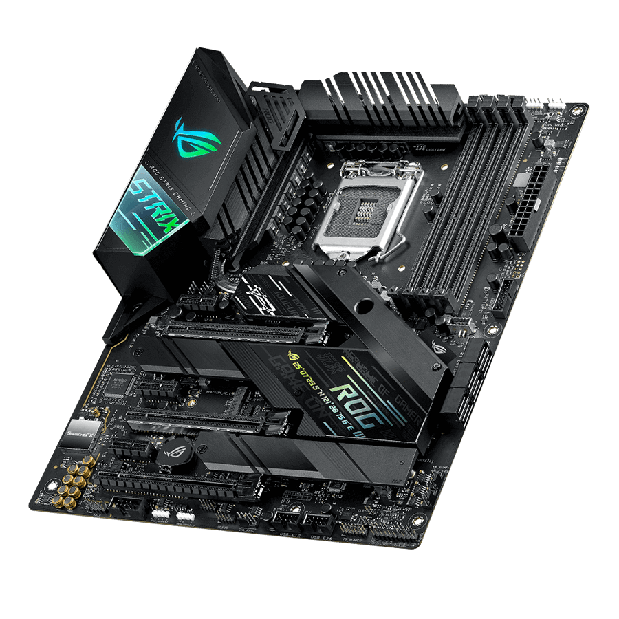 ASUS ROG STRIX Z490-F GAMING — Close-up 3