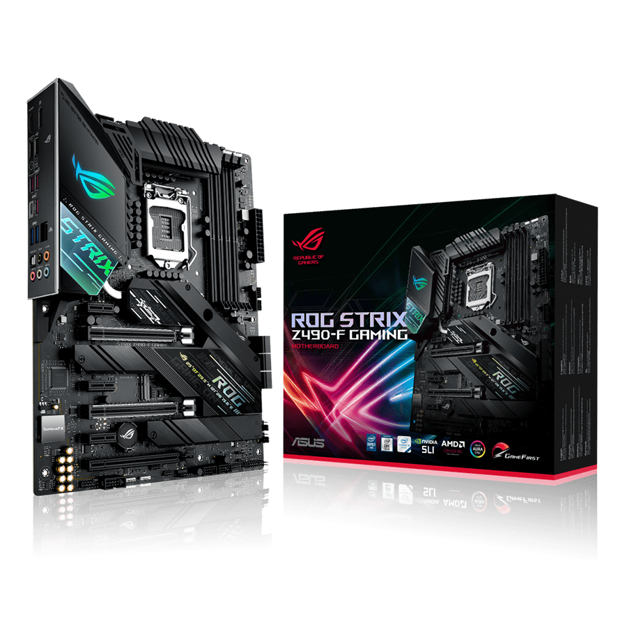 ASUS ROG STRIX Z490-F GAMING — Close-up 5