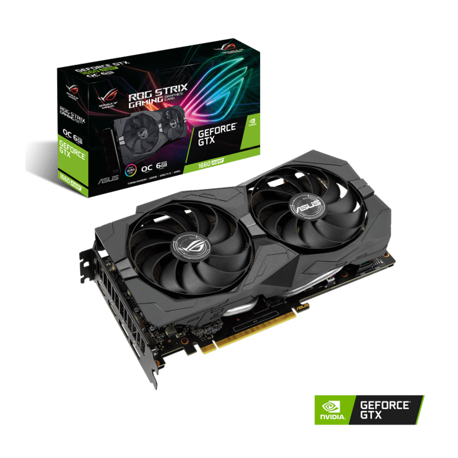 کارت گرافیک ایسوس ROG-STRIX-GTX1660S-A6G-GAMING — نمای نزدیک 5