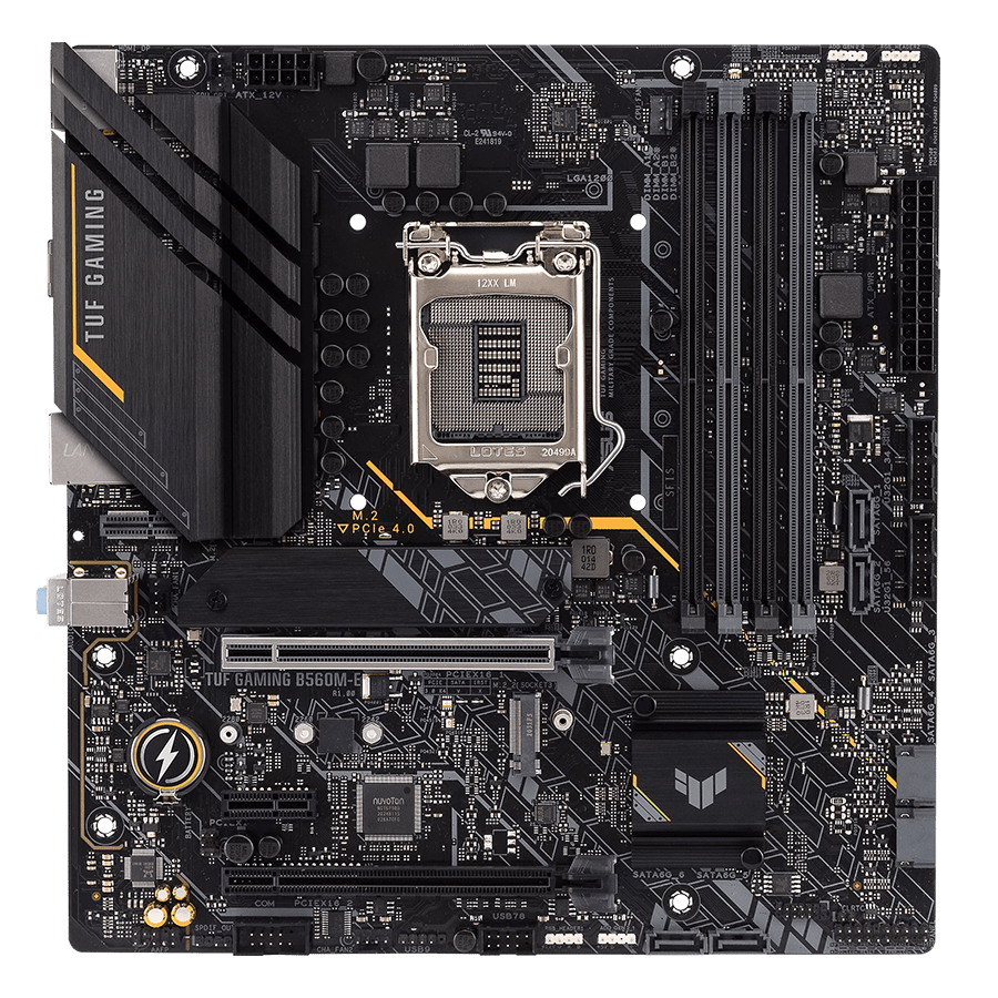 مادربرد ایسوس TUF GAMING B560M-E — نمای اصلی