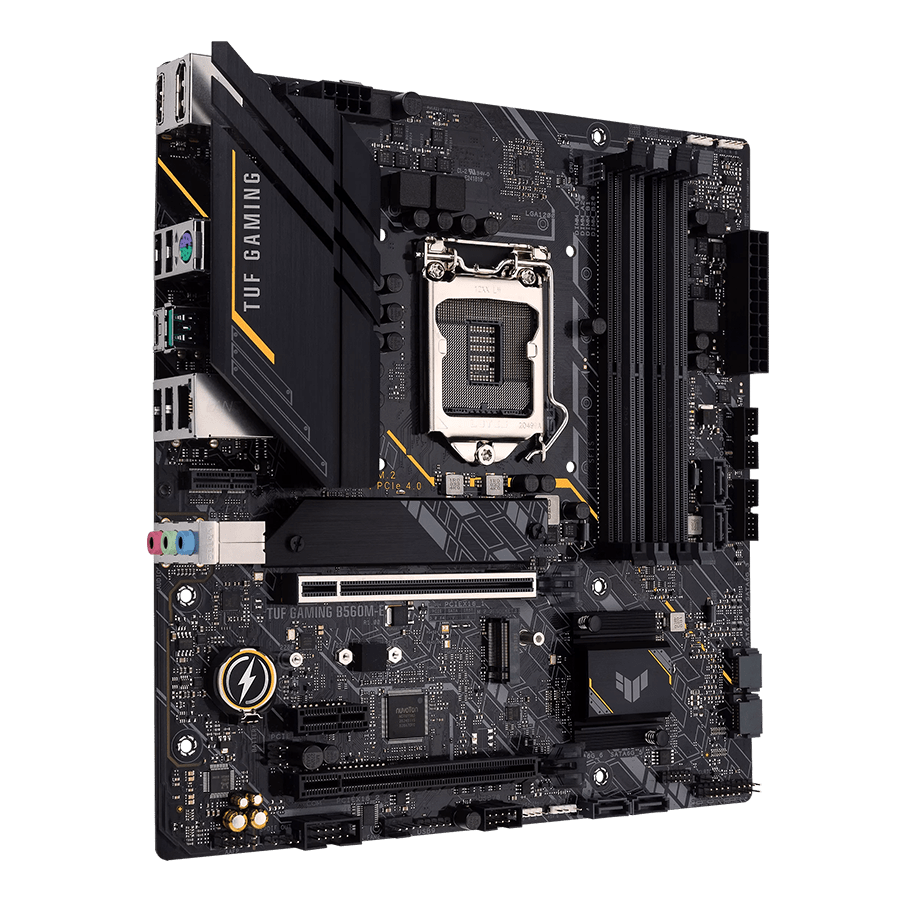 مادربرد ایسوس TUF GAMING B560M-E — نمای نزدیک 1