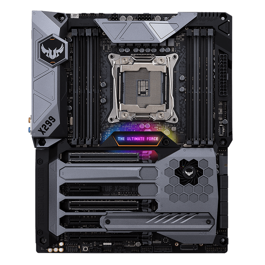ASUS TUF X299 MARK 1 — Main view