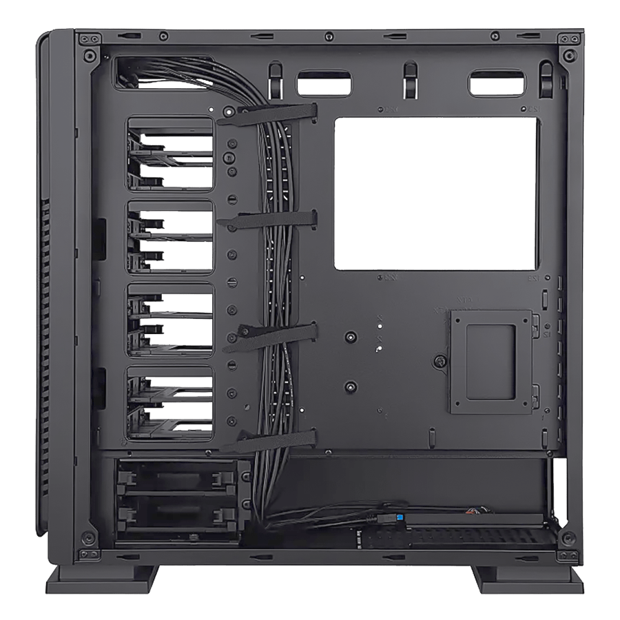 کیس گیمینگ اوست GT-AV12-BG — نمای نزدیک 5