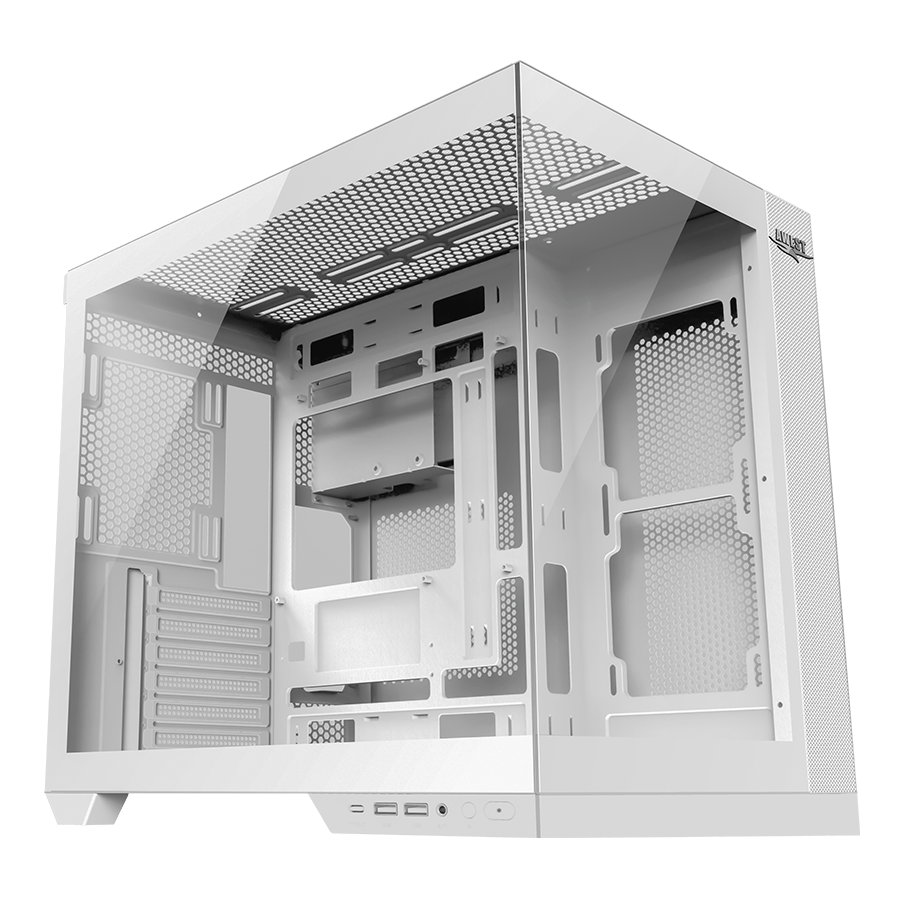 کیس گیمینگ اوست GT-AQ12-MW — نمای نزدیک 2