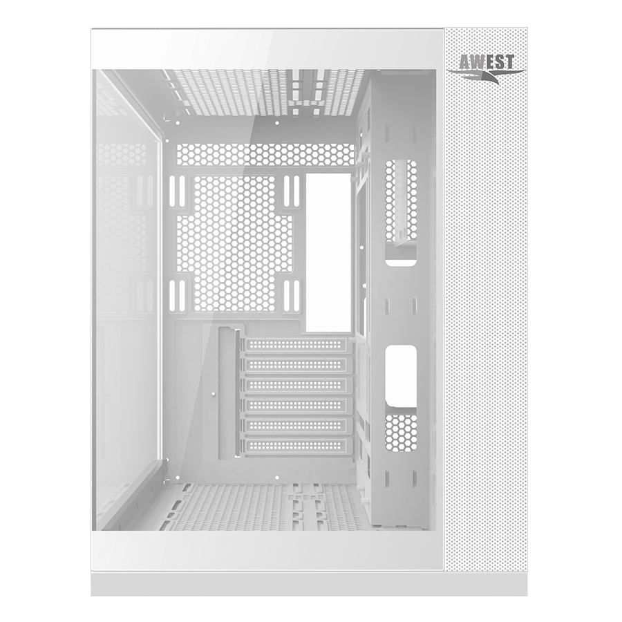 کیس گیمینگ اوست GT-AQ12-MW — نمای نزدیک 4
