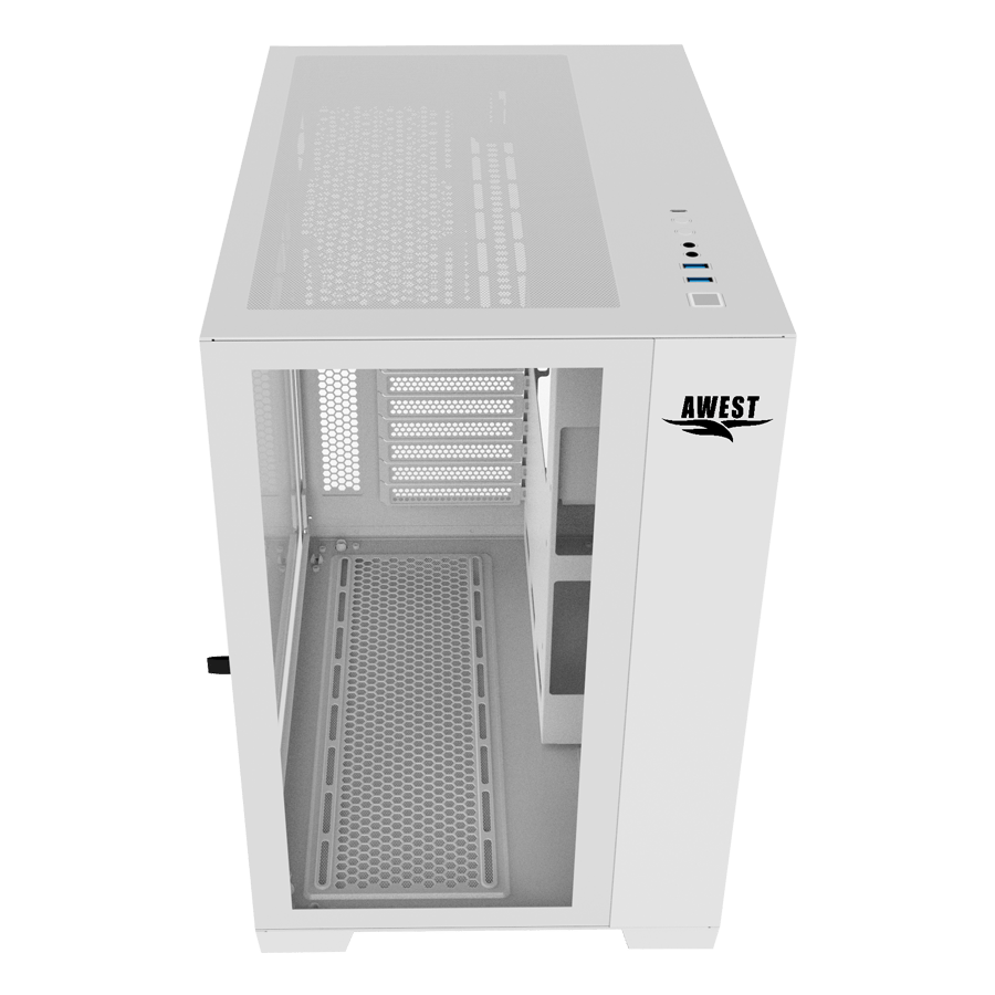 کیس گیمینگ اوست GT-AQ14-MW — نمای نزدیک 1