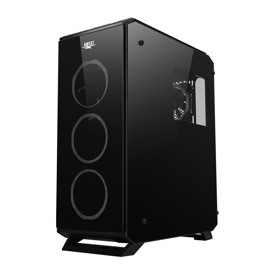 کیس گیمینگ اوست GT-AV03-BG — نمای نزدیک 1