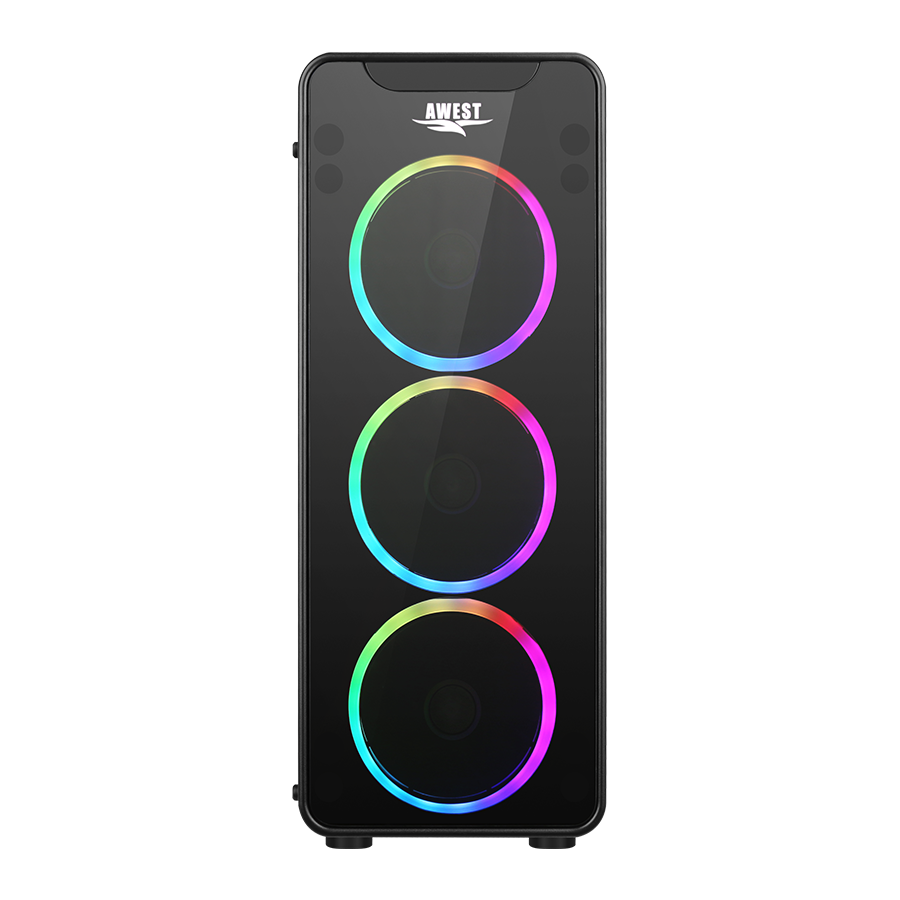 کیس گیمینگ اوست GT-AV05-BG — نمای نزدیک 1