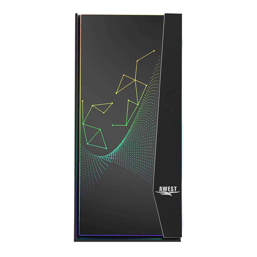 کیس گیمینگ اوست GT-AV11-BG — نمای نزدیک 7