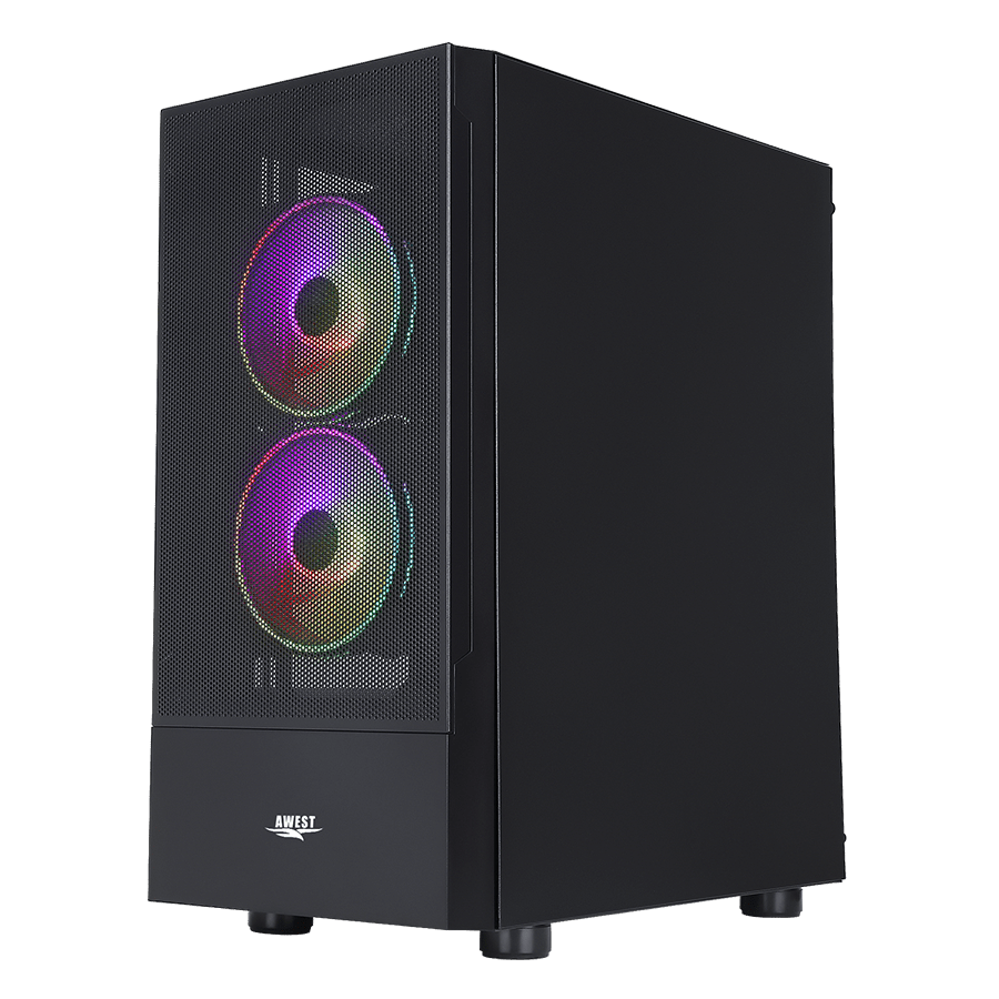 کیس گیمینگ اوست GT-AV201-MB — نمای نزدیک 2