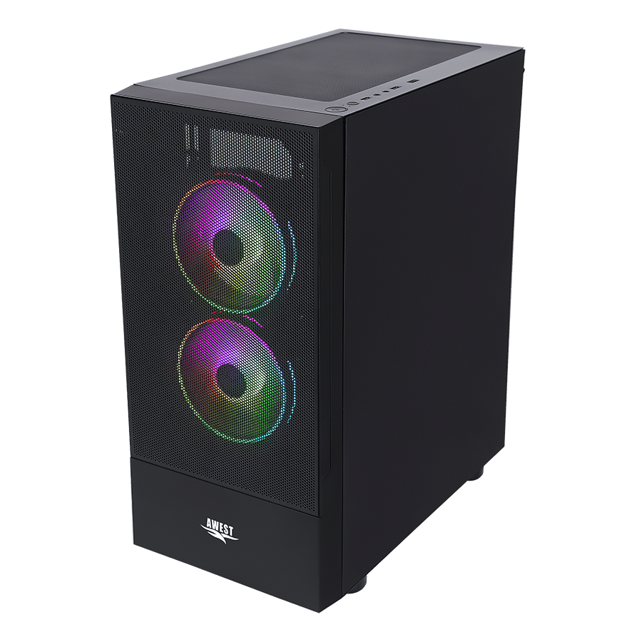 کیس گیمینگ اوست GT-AV201-MB — نمای نزدیک 3
