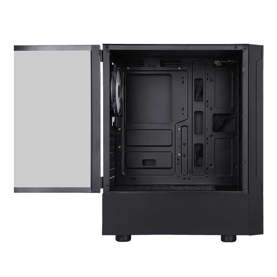کیس گیمینگ اوست GT-AV201-MB — نمای نزدیک 7