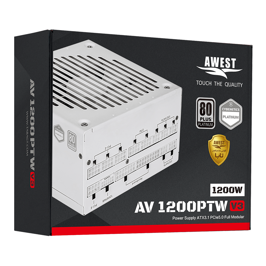 منبع تغذیه اوست AV1200-PTW V3