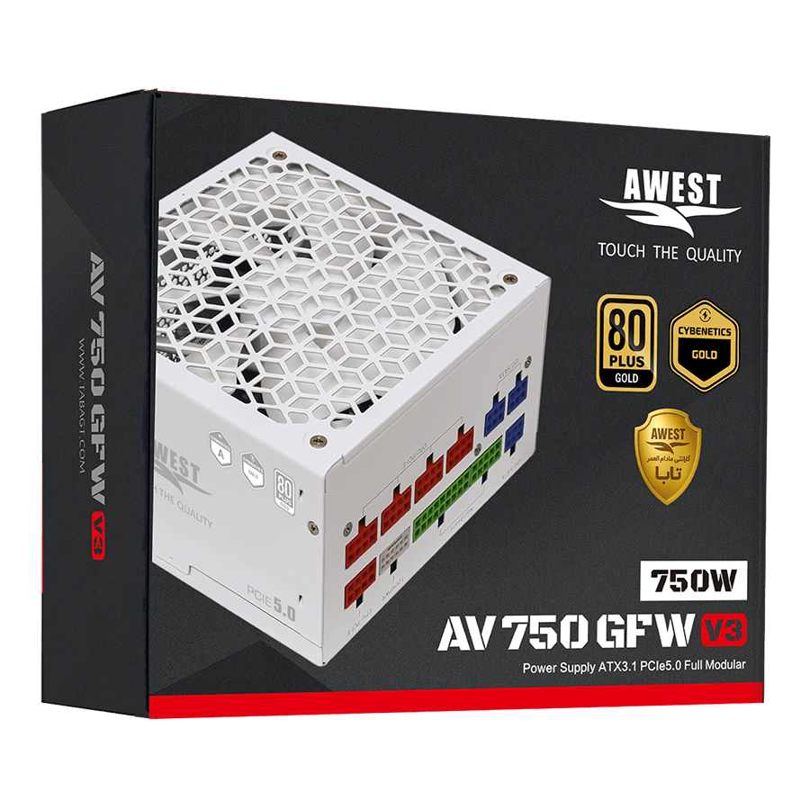 منبع تغذیه اوست AV750-GFW V3
