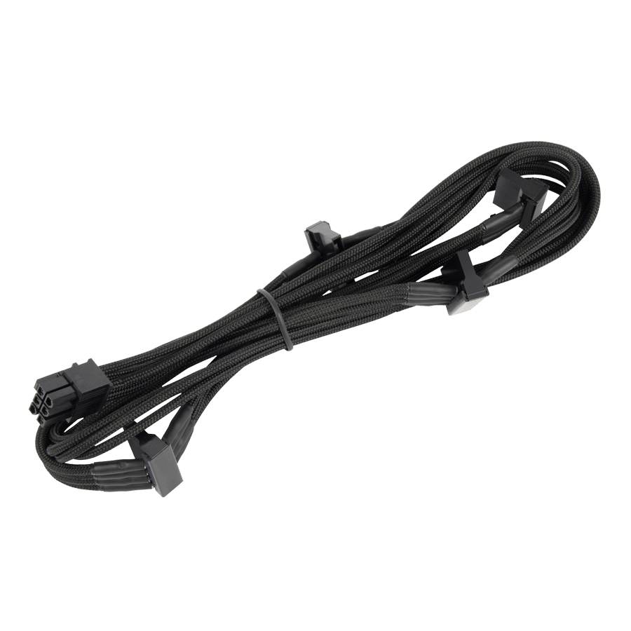 Sleeved Cable SilverStone PP06B-4SATA10 — Main view