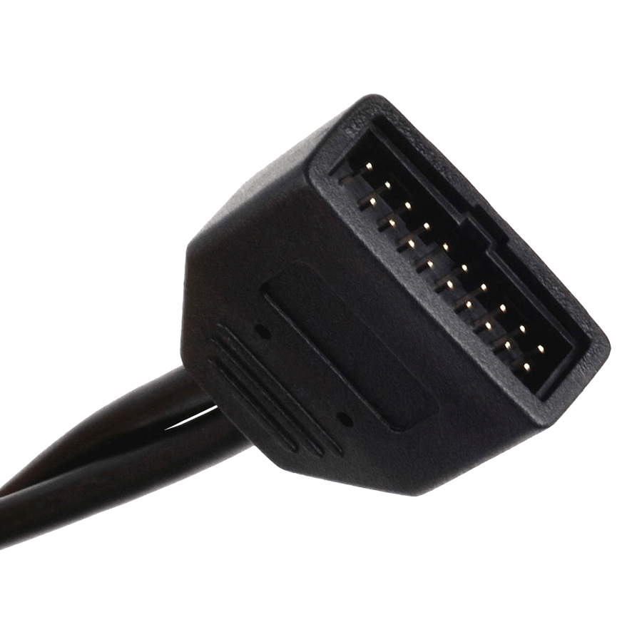 مبدل اینترنال USB 3.0 به USB 2.0 سیلوراستون G11303050-RT — نمای نزدیک 1