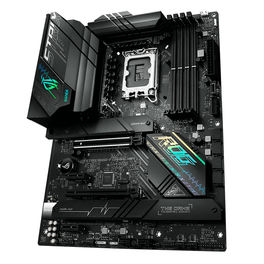 ASUS Motherboard ROG STRIX B660-F GAMING WIFI — Close-up 1