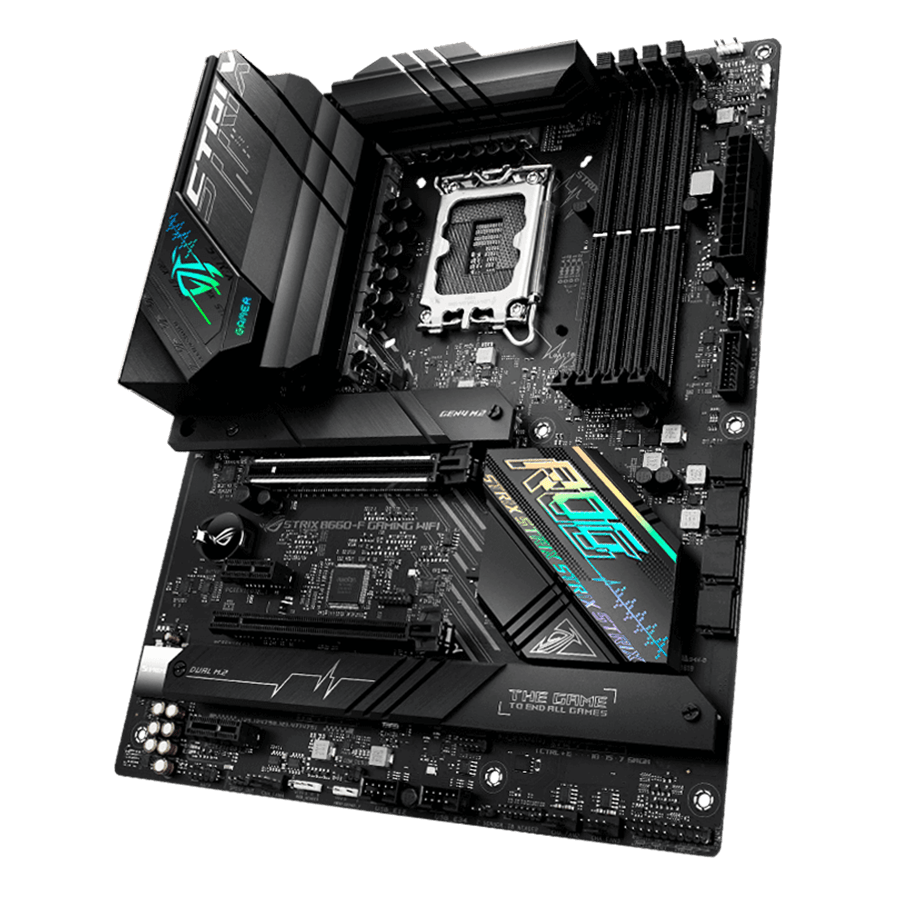 ASUS Motherboard ROG STRIX B660-F GAMING WIFI — Close-up 2