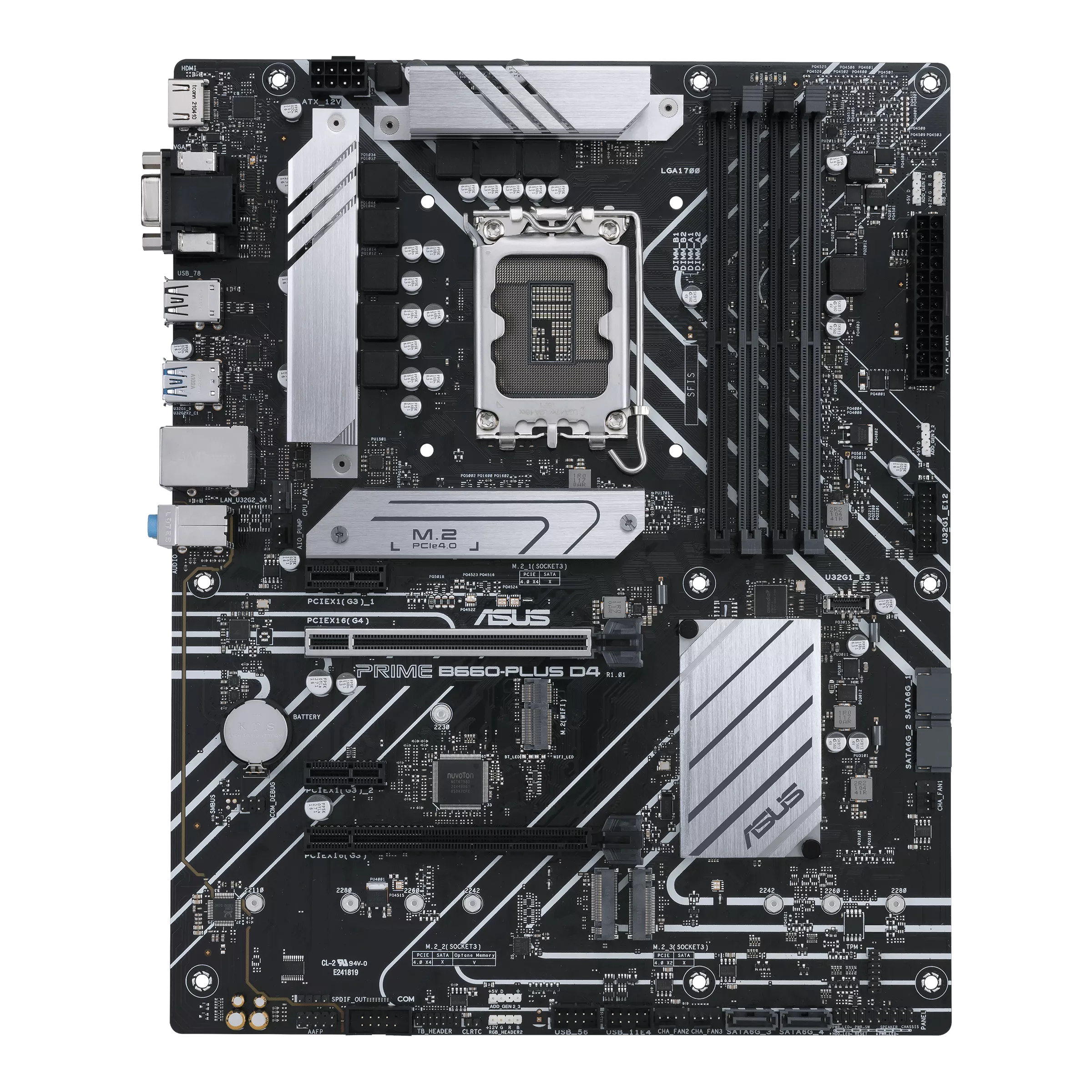 ASUS Motherboard PRIME B660-PLUS D4
