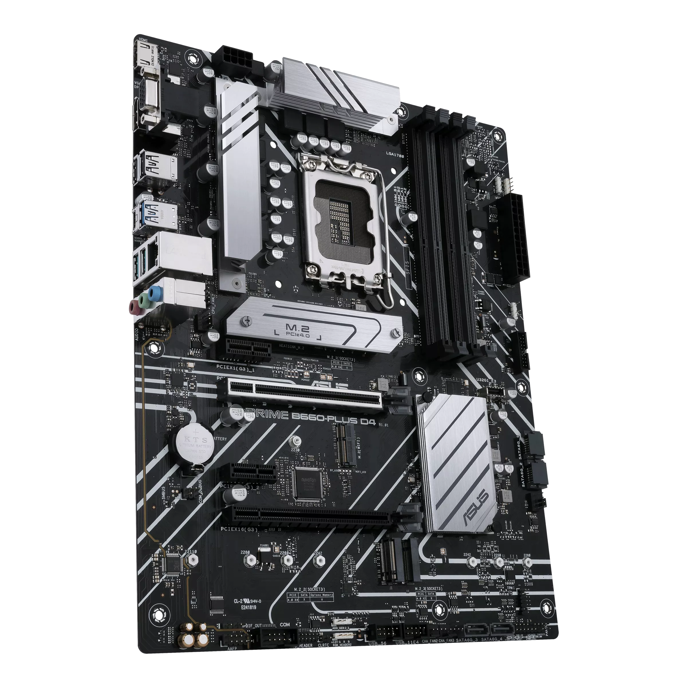 ASUS Motherboard PRIME B660-PLUS D4 — Close-up 2