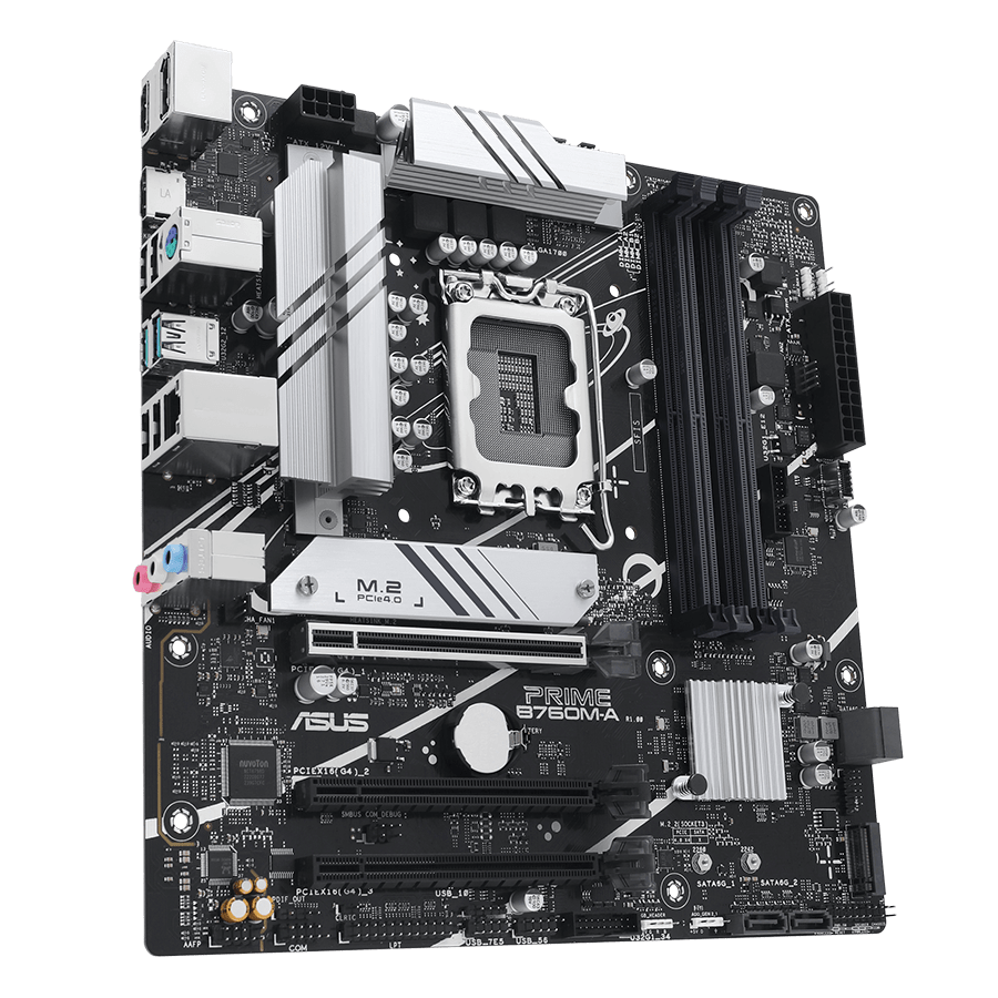 ASUS Motherboard PRIME B760M-A-CSM — Close-up 2