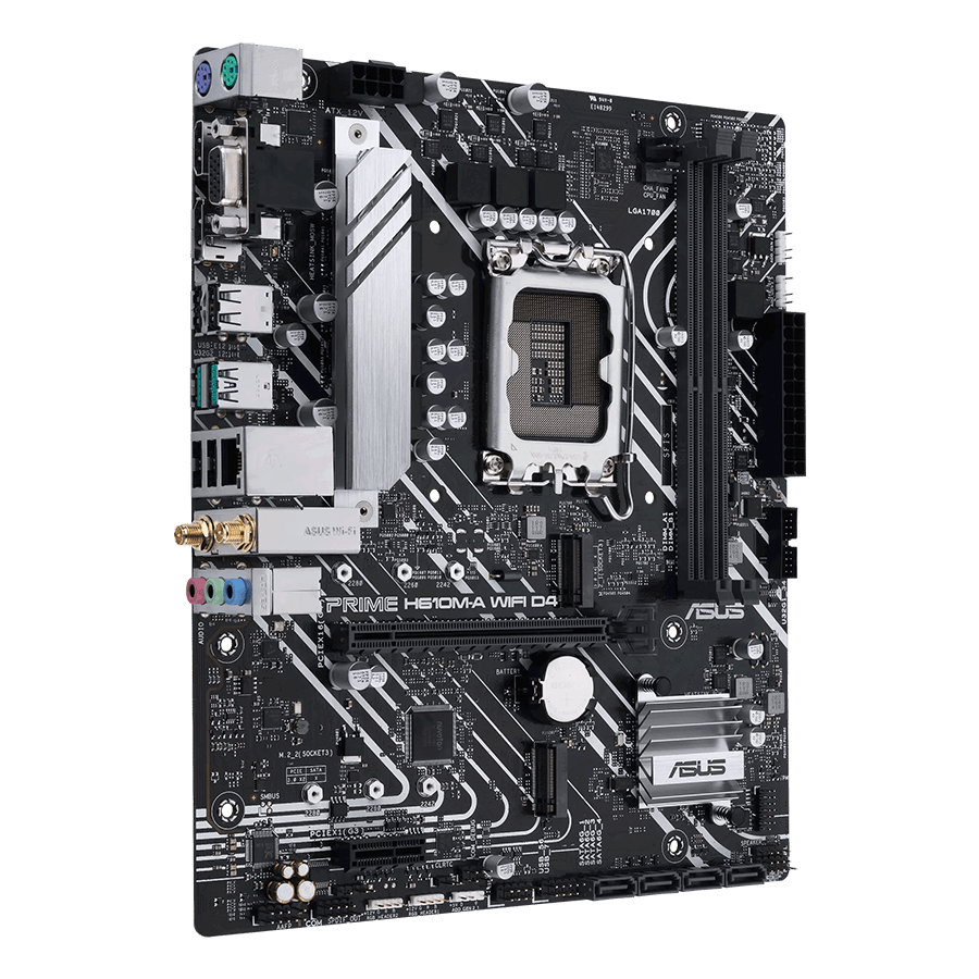 مادربرد ایسوس PRIME H610M-A WIFI D4 — نمای نزدیک 1