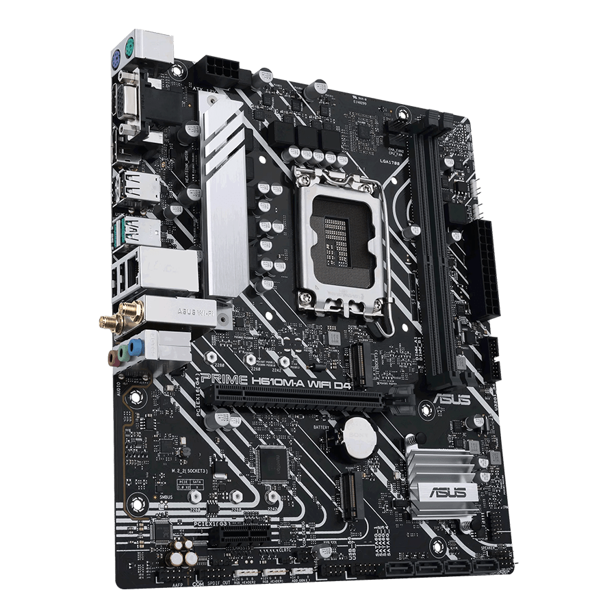 مادربرد ایسوس PRIME H610M-A WIFI D4 — نمای نزدیک 2