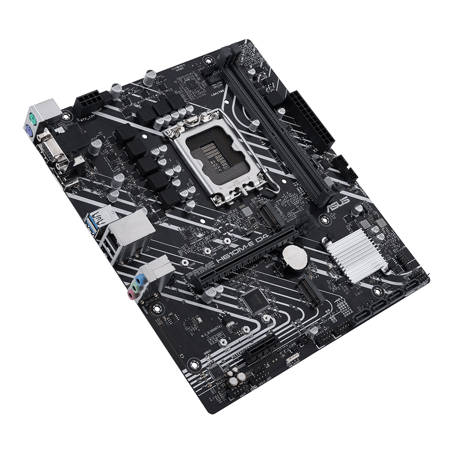 ASUS Motherboard PRIME H610M-E D4 — Close-up 2