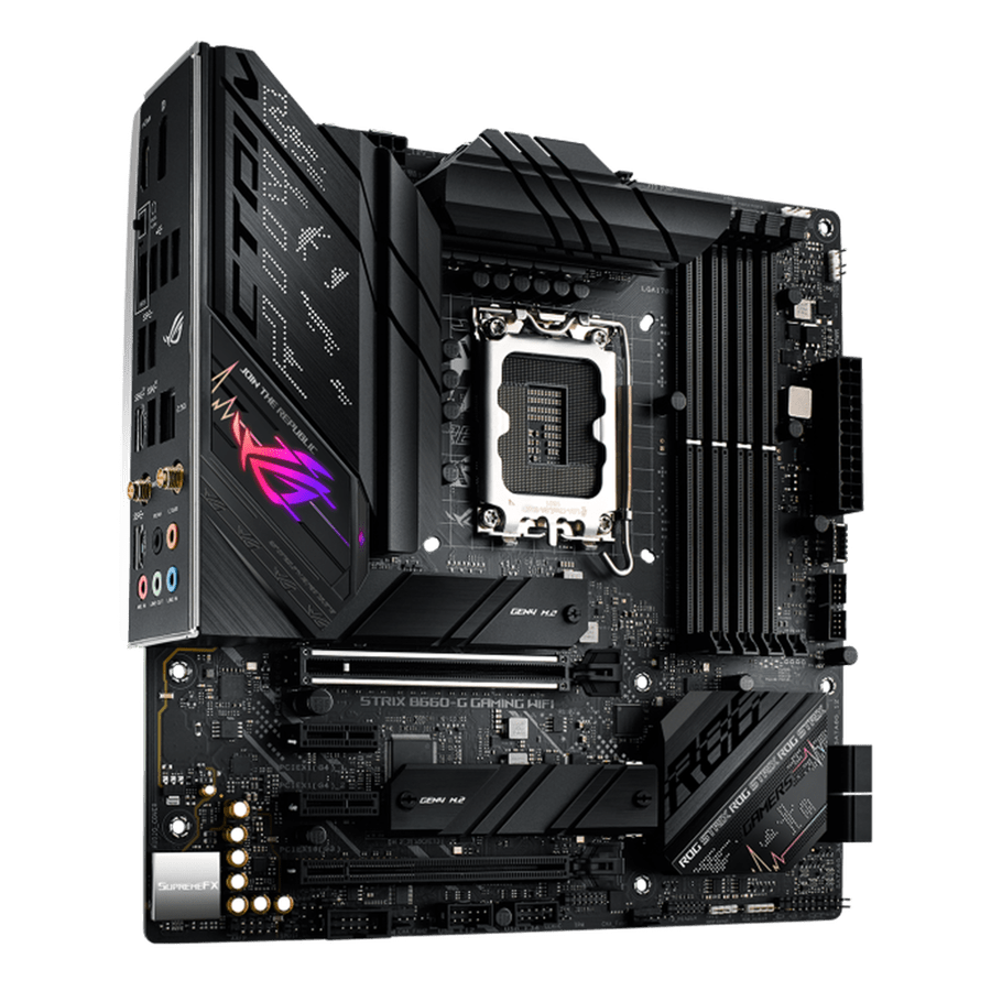 ASUS Motherboard ROG STRIX B660-G GAMING WIFI — Close-up 1