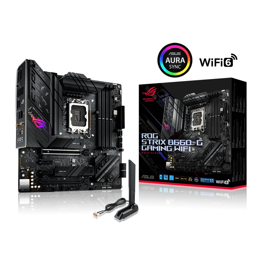 ASUS Motherboard ROG STRIX B660-G GAMING WIFI — Close-up 6