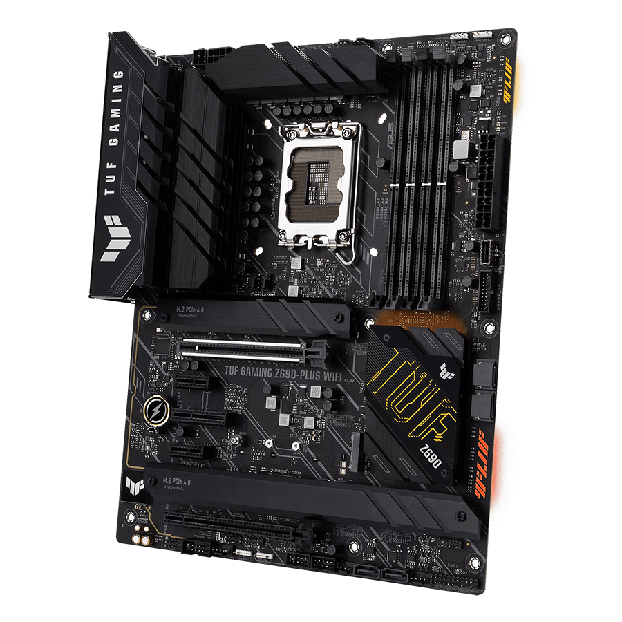 مادربرد ایسوس TUF GAMING Z690-PLUS WIFI — نمای نزدیک 1