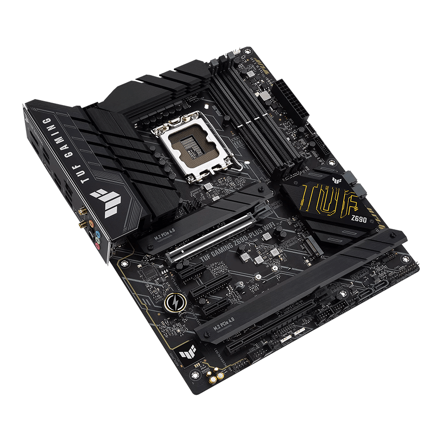 مادربرد ایسوس TUF GAMING Z690-PLUS WIFI — نمای نزدیک 3