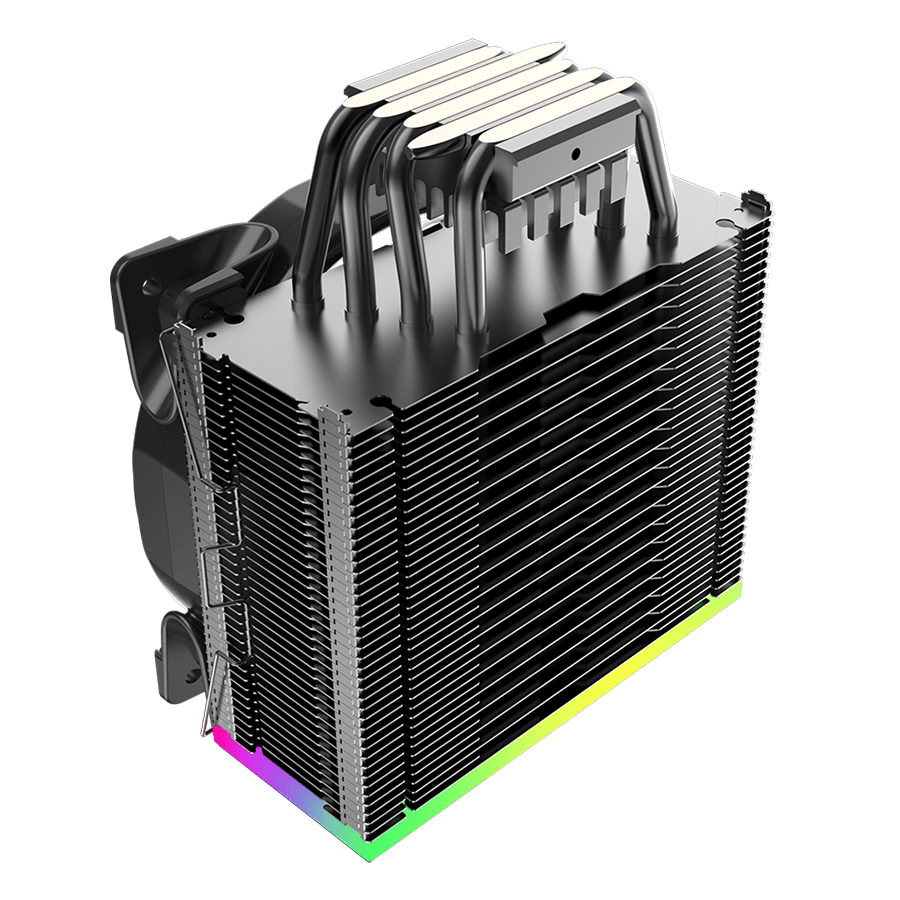 خنک کننده پردازنده پی سی کولر GI-D56A HALO FRGB — نمای نزدیک 5