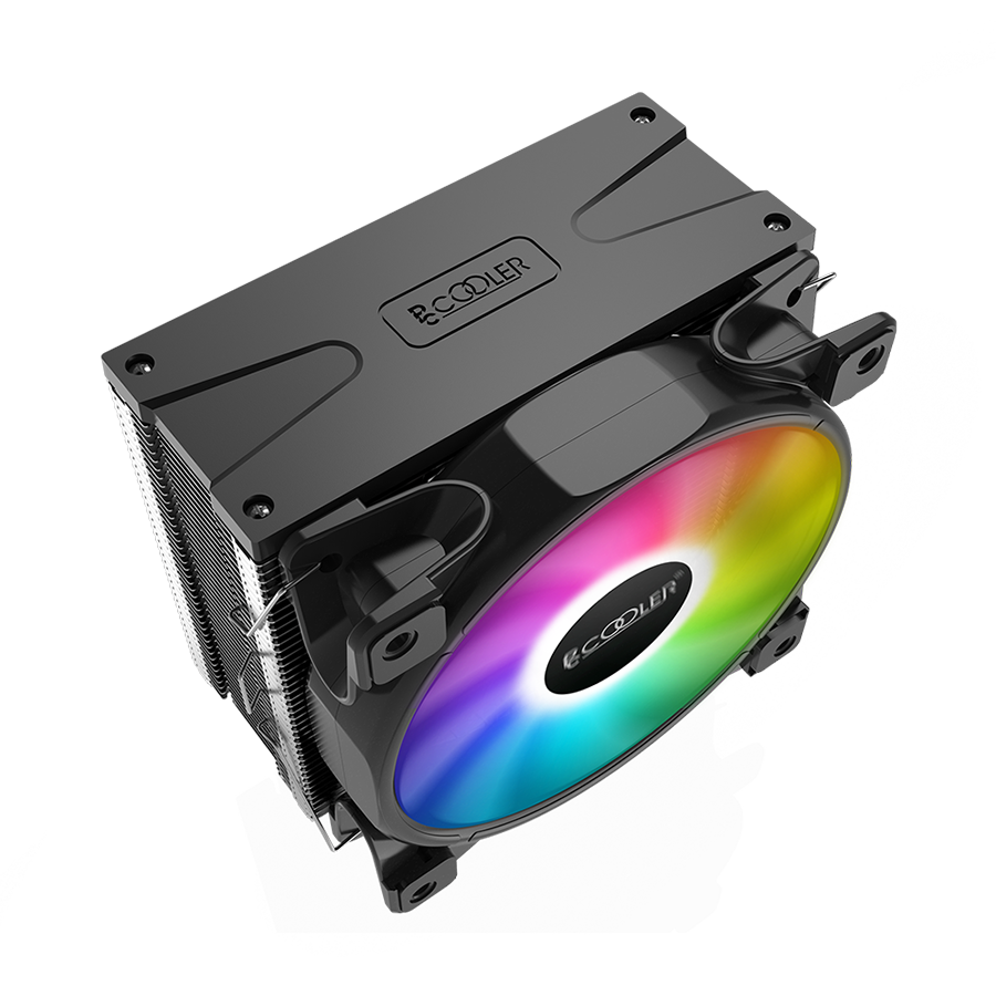 خنک کننده پردازنده پی سی کولر GI-D56V HALO RGB — نمای نزدیک 1