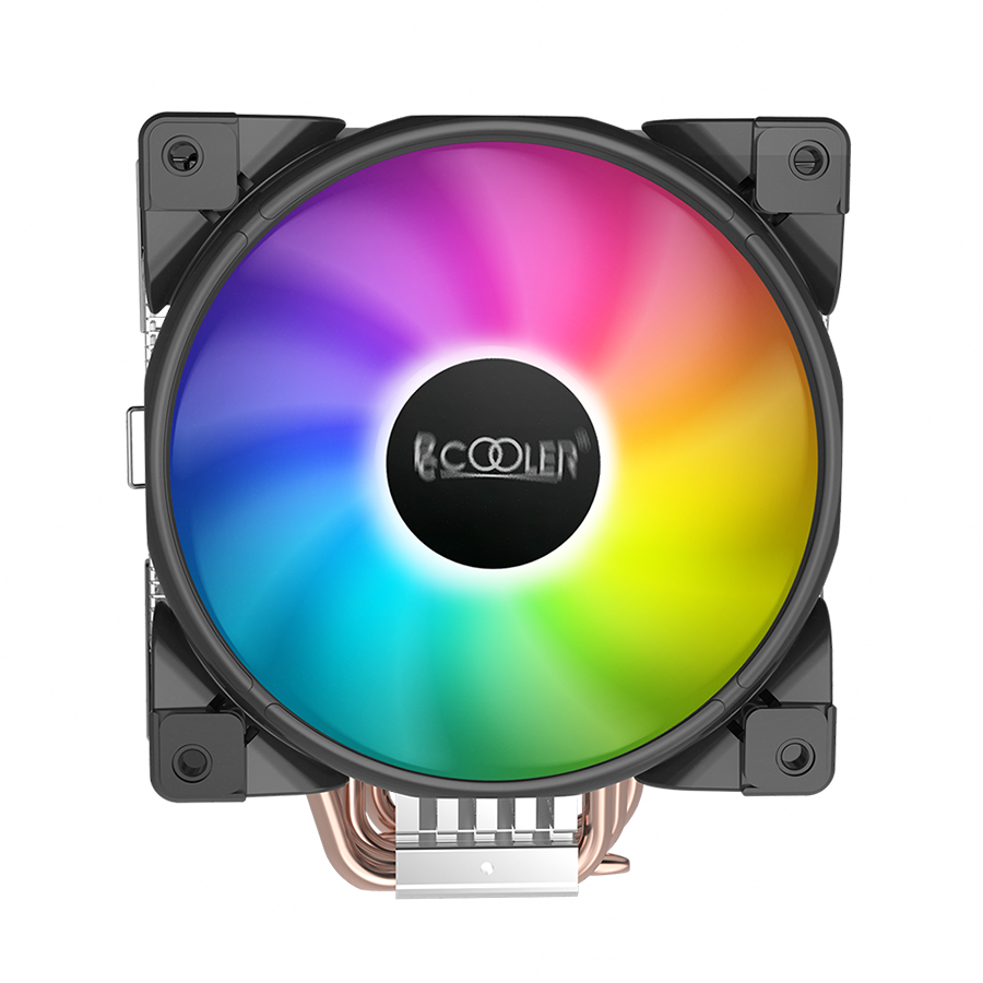 خنک کننده پردازنده پی سی کولر GI-D56V HALO RGB — نمای نزدیک 5