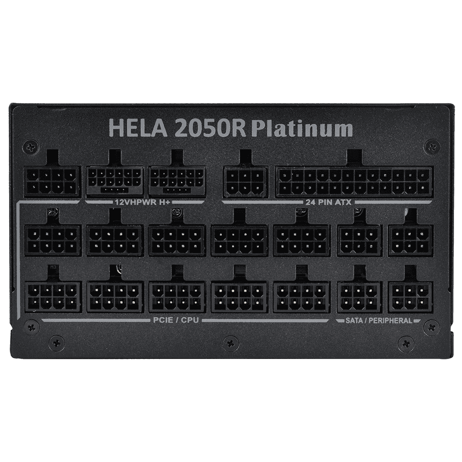منبع تغذیه سیلوراستون HELA 2050R Platinum — نمای نزدیک 7
