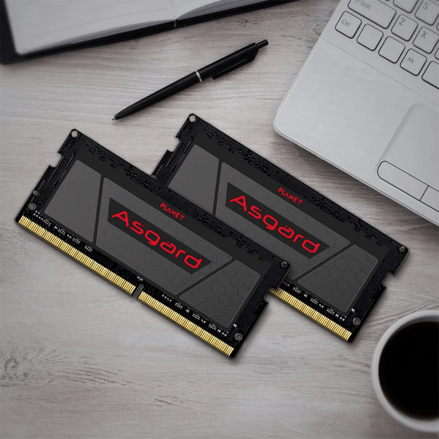 RAM Laptop Asgard NB A1 Series 2400MHz DDR4 8 GB — Close-up 2